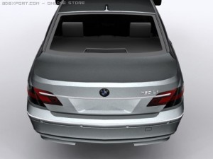 bmw 760 li e66 Modello 3D