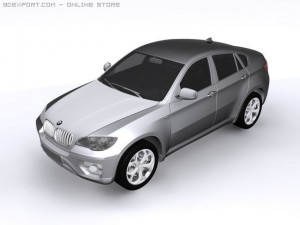 bmw x6 3D-Modell