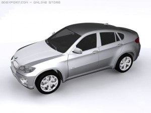 bmw x6 3D Model