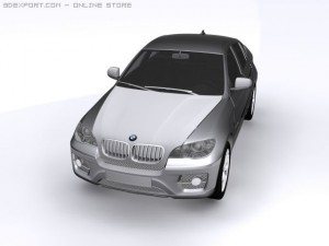 bmw x6 3D Model