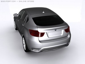 bmw x6 3D Model