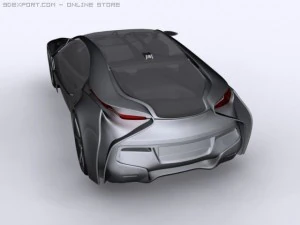 bmw efficient dynamics 3D Model