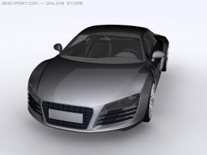 audi r8 Modelo 3D
