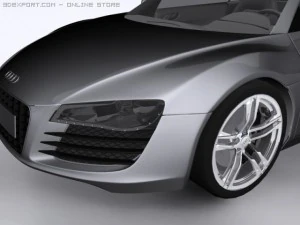 audi r8 3D Model