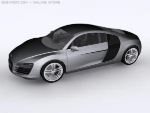 audi r8 3D Model