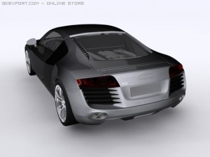 audi r8 Modelo 3D