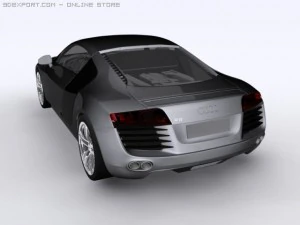 audi r8 3D Model