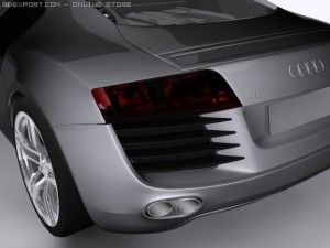 audi r8 Modelo 3D