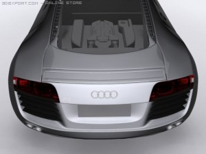 audi r8 Modelo 3D