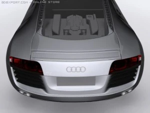 audi r8 3D Model