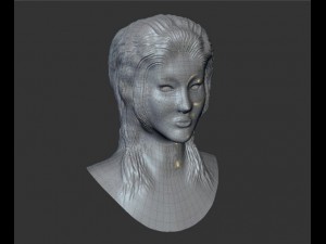 japan head 3D-Modell