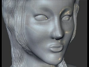 japan head 3D Model