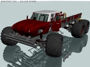 ground transport 3D Model