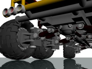 ground transport 3D Model