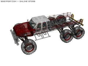 ground transport 3D Model