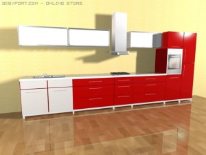 cookroom 3Dモデル