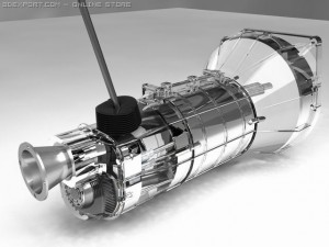 automobile manual transmission mechanism gearbox 3D Model