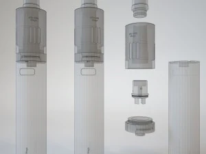 cigarros eletr&ocirc;nicos ego um mega Modelo 3D