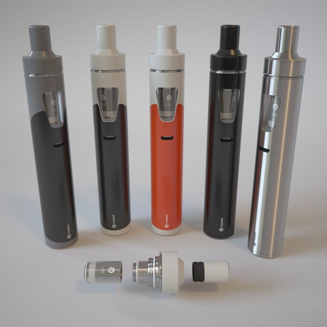 e-cigarettes ego aio 3D Модель .c4d .max .obj .3ds .fbx .stl .blend 