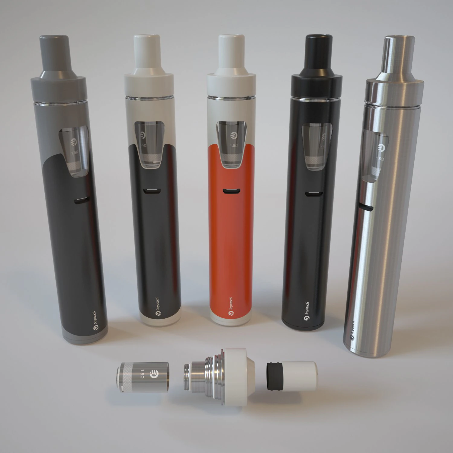 e-cigarettes ego aio 3D Model .c4d .max .obj .3ds .fbx .stl .blend 