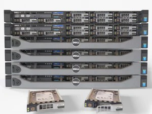 dell powerge r630 3D Model