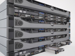 dell poweredge r630 3D 모델