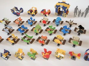 collection - playground spring 3D Model