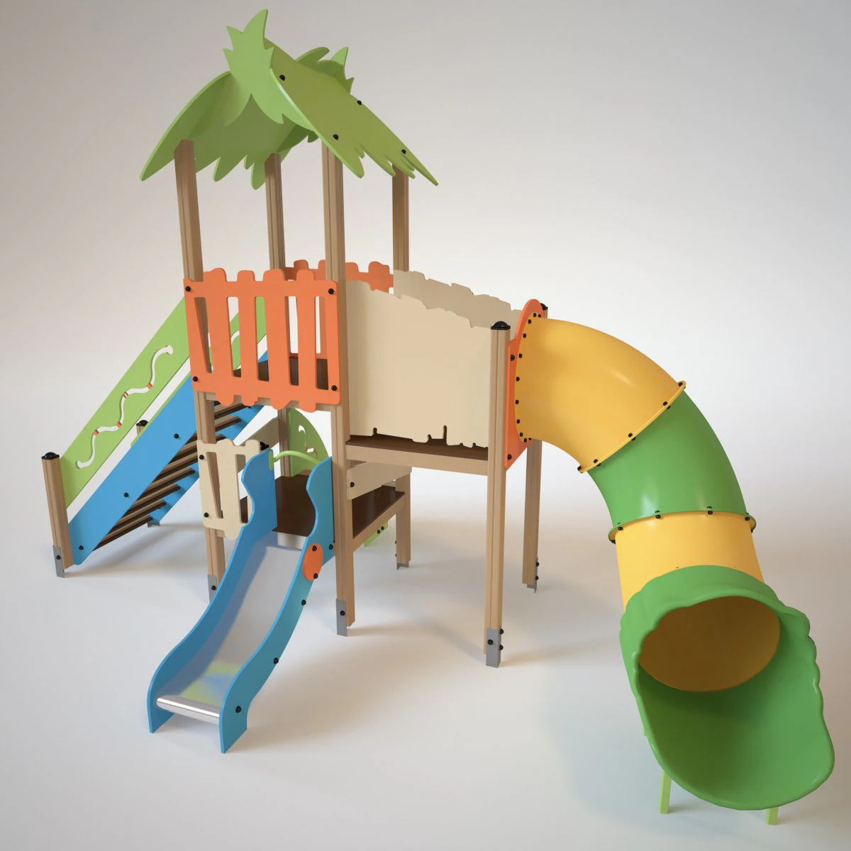 childrens clide tropica 3D Model .c4d .max .obj .3ds .fbx .stl .blend 