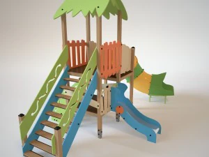 childrens clide tropica 3D Model