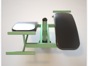 outdoor fitness equipment 01 3D Model