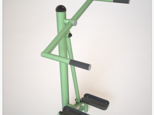 outdoor fitness equipment 01 3D Model