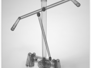 outdoor fitness equipment 01 3D Model
