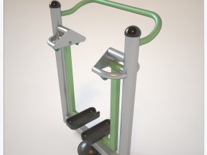 outdoor fitness equipment 01 3D Model