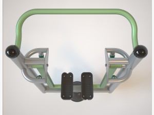 outdoor fitness equipment 01 3D Model
