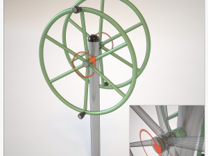 outdoor fitness equipment 01 3D Model