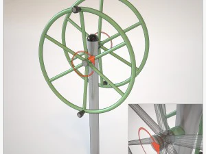 outdoor fitness equipment 01 3D Model