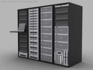 server 3D Model