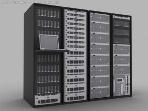 server Modello 3D