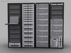 server Model 3D