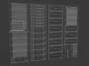 server Model 3D