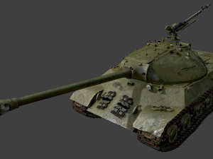 tank is-3 Modelo 3D
