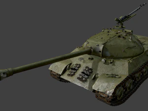 坦克 is-3 3D 模型