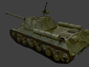 tank is-3 3D Model
