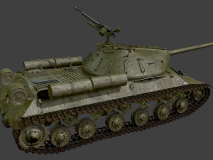 tank is-3 3D Model