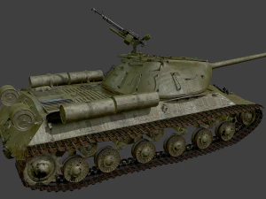 tank is-3 3D Model