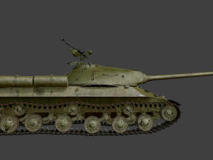 tank is-3 3D Model