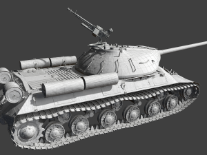 tank is-3 3D Model