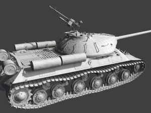 tank is-3 3D Model
