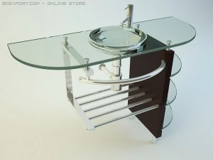 conca cinese Modello 3D