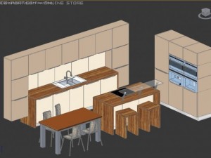 kitch Modelo 3D